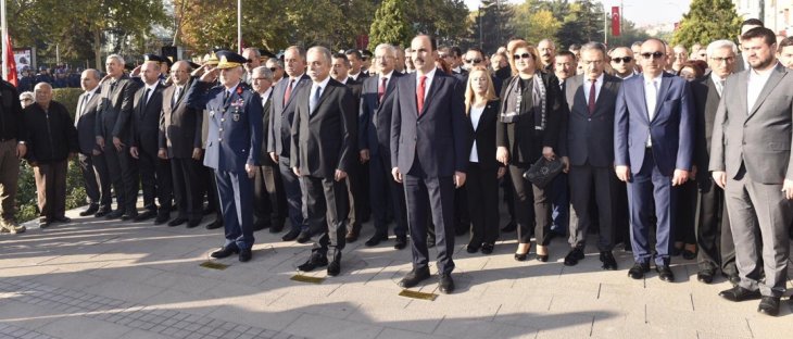 Gazi Mustafa Kemal Atatürk, Konya'da törenle anıldı