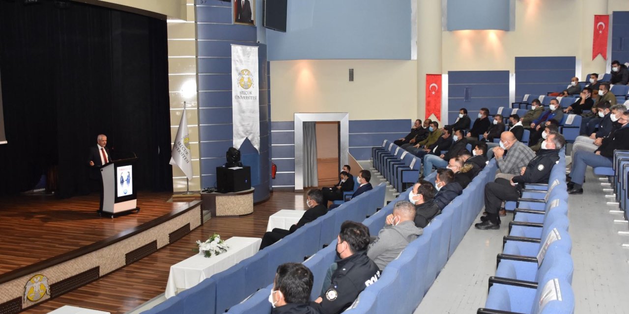 Konya'da özel güvenlik ve genel kolluk görevlilerine "KAAN Projesi" anlatıldı