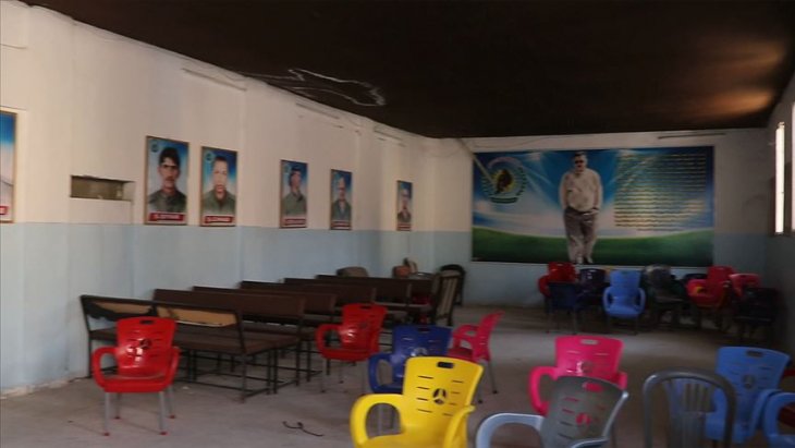 Terör örgütü YPG/PKK Rasulayn'da okulu karargah olarak kullandı