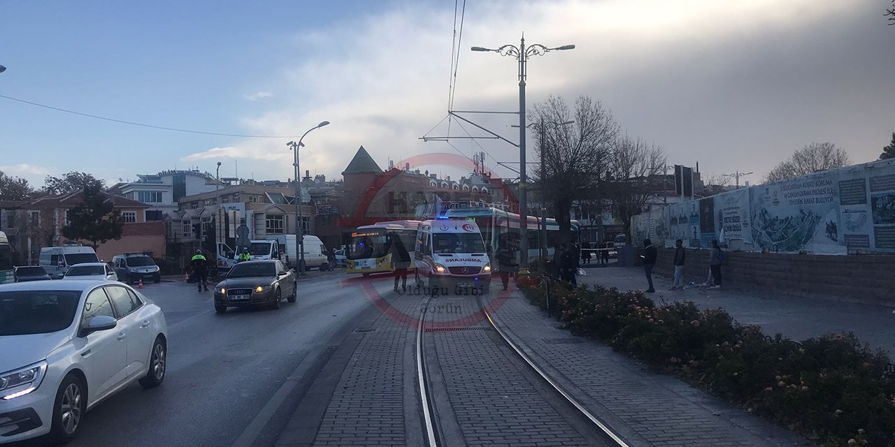 Son Dakika: Konya'da tramvay çocuğa çarptı, durumu ağır