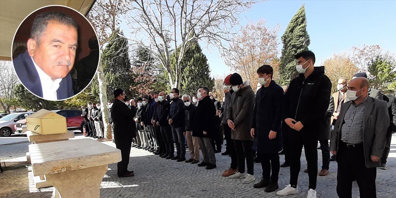 Konya'da Kovid-19 nedeniyle vefat eden öğretmene son görev
