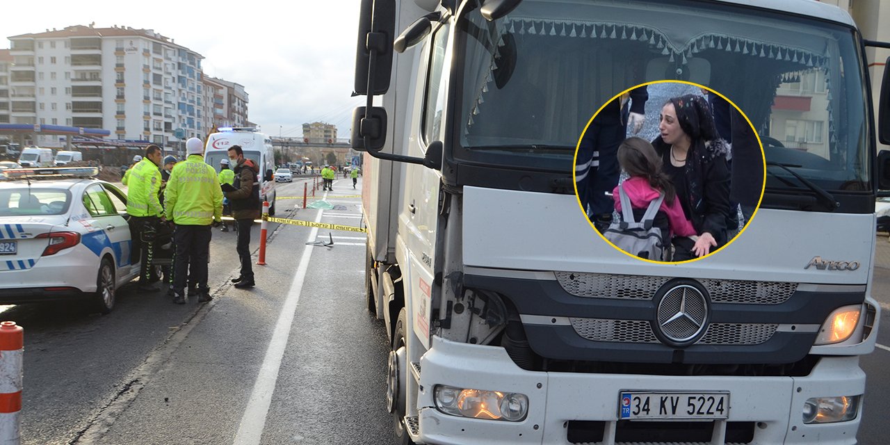 Torununa bakmak için kızının evine giderken kazada öldü