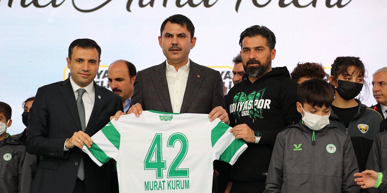 Konyaspor’a hedefi Bakan Kurum verdi, hedef zirve…