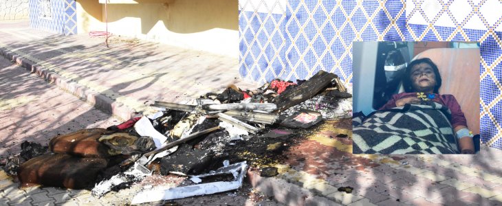 Konya’da yangın paniği! Şerife'yi alevlerden komşuları kurtardı