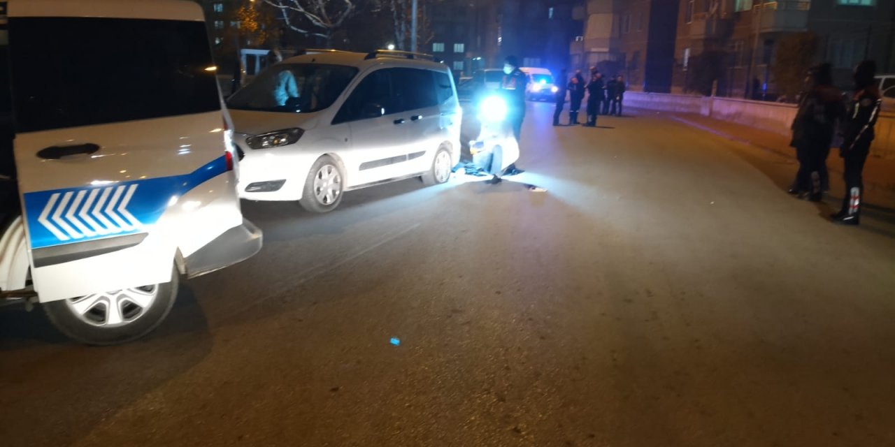 Konya’da şüpheliler polise ateş açtı! 4 kişiden biri yaralı yakalandı
