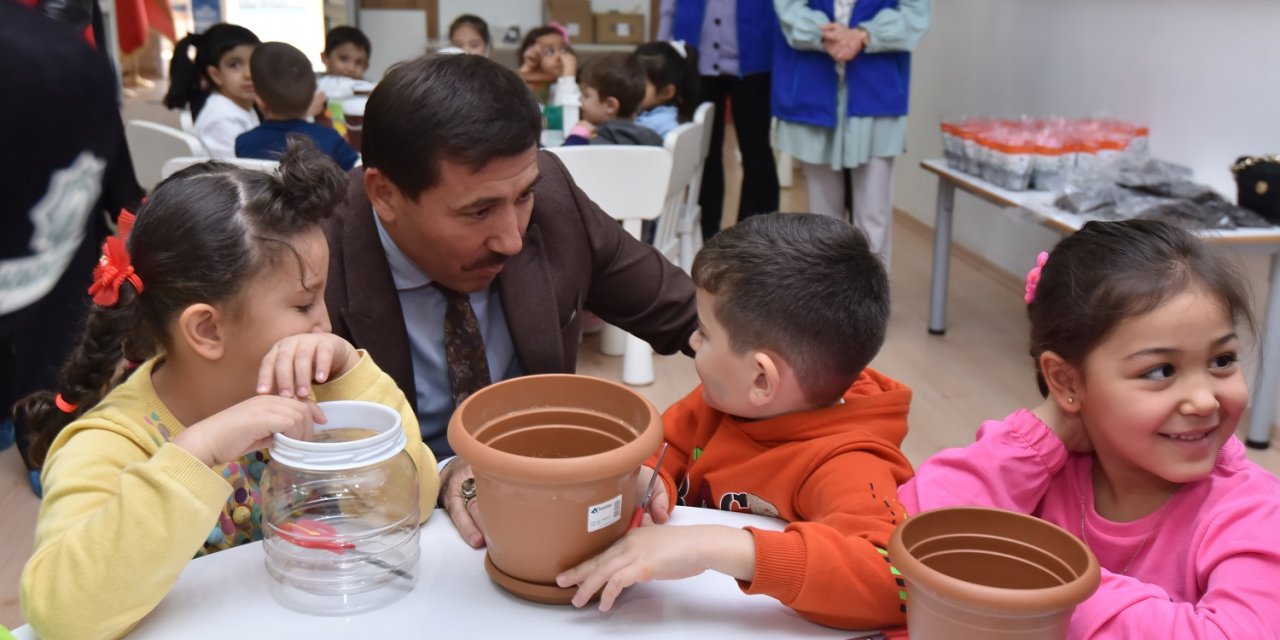 Karatay Anaokullarında Dünya Toprak Günü etkinliği