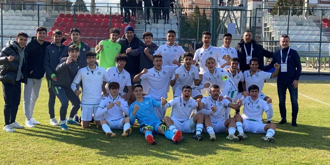 Konyaspor U19 3 puana 3 golle ulaştı