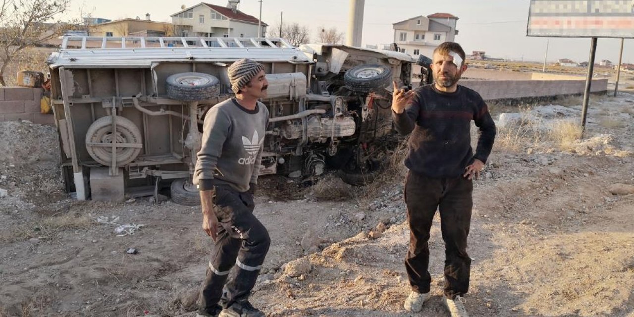 Ölümden dönen alkollü sürücü yarasını unuttu: Çekin de meşhur olalım