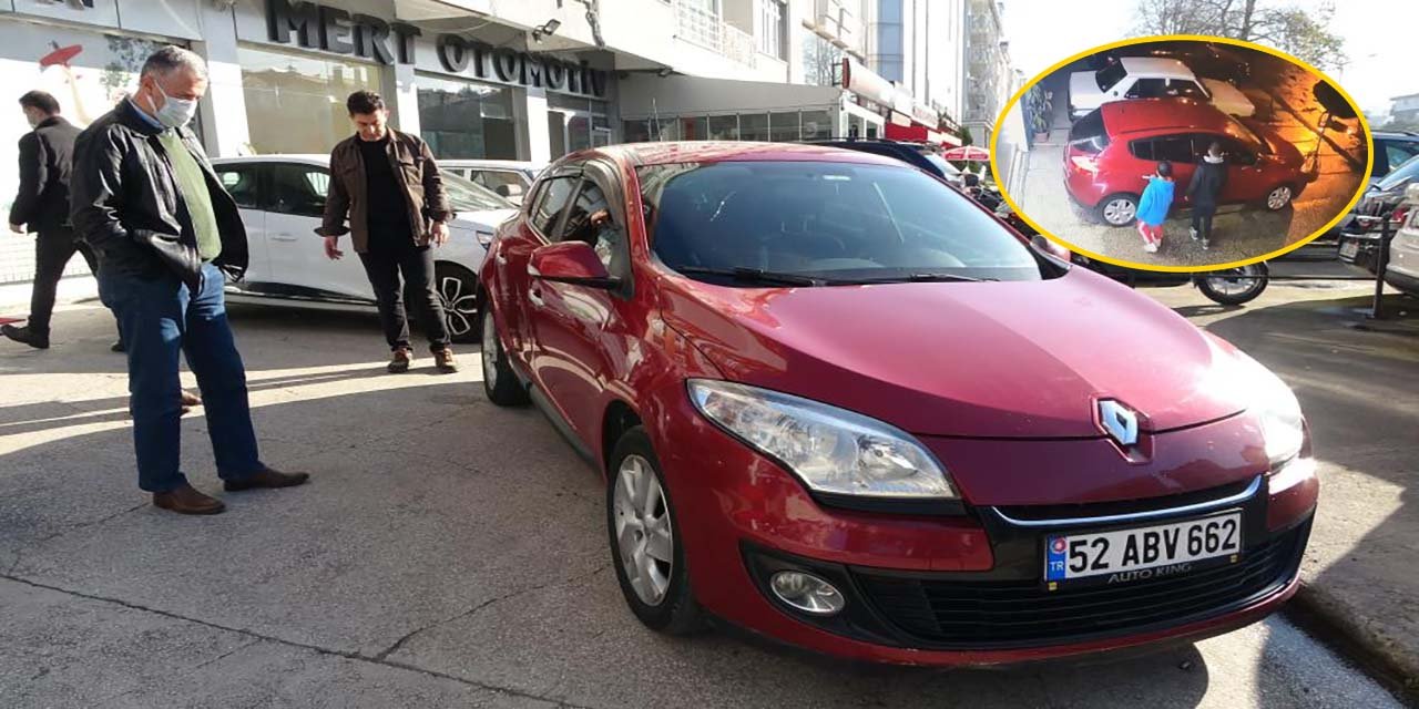 3 cocugun caldigi araba sahibine teslim edildi galerici istegiyle sasirtti