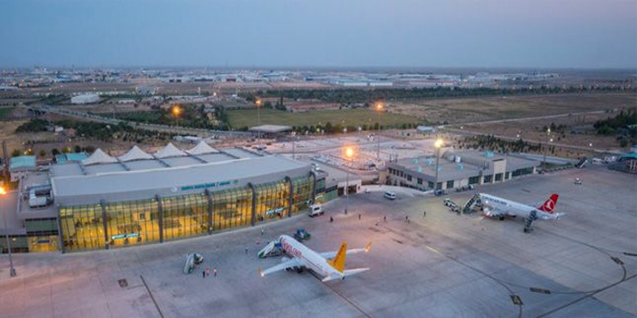 Konya Havalimanında Temmuz’da gurbetçi yoğunluğu yaşandı
