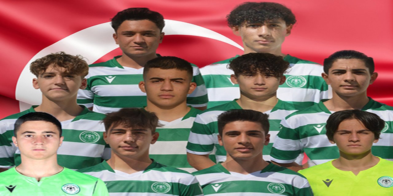 Konyaspor Futbol Akademisi'nin büyük başarısı