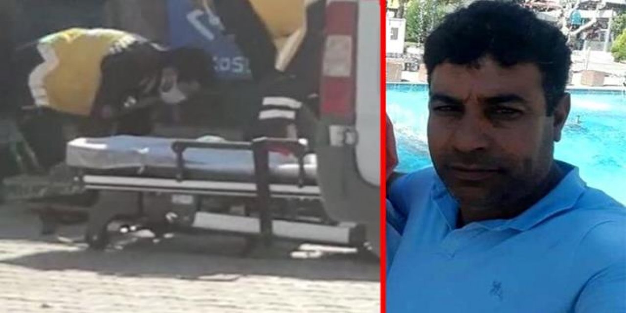 Şiddet gören kızını korumaya çalışırken canından oldu