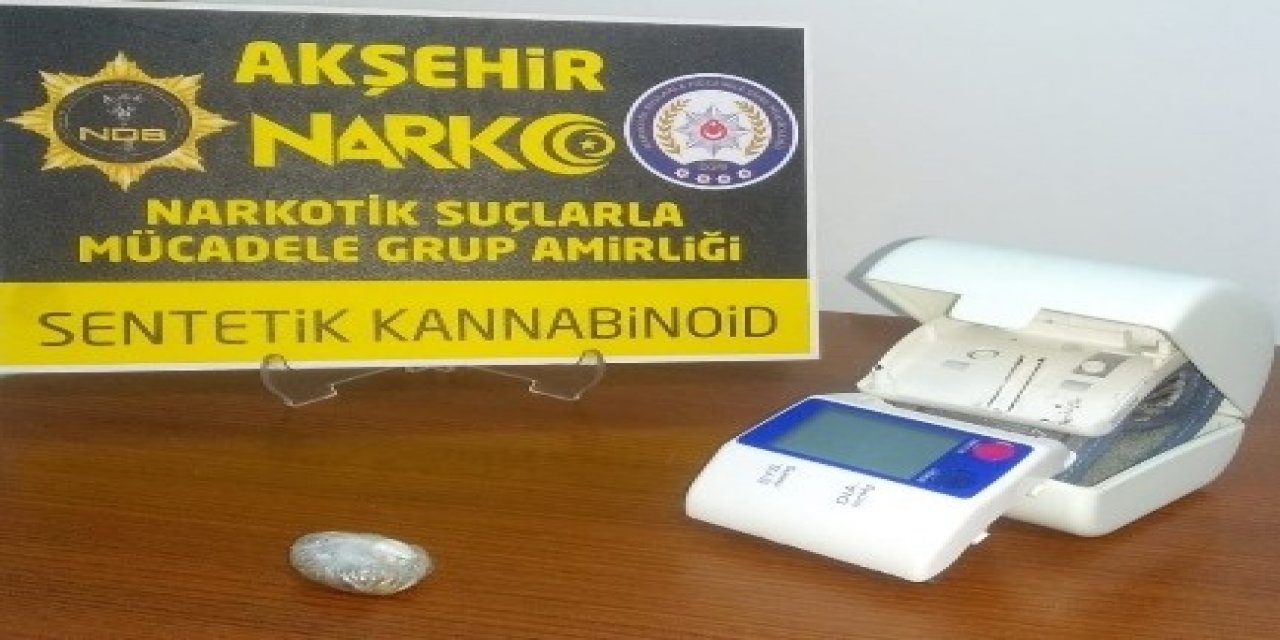Uyuşturucu gizlediği yer pes dedirtti! Konya’da polis operasyonu