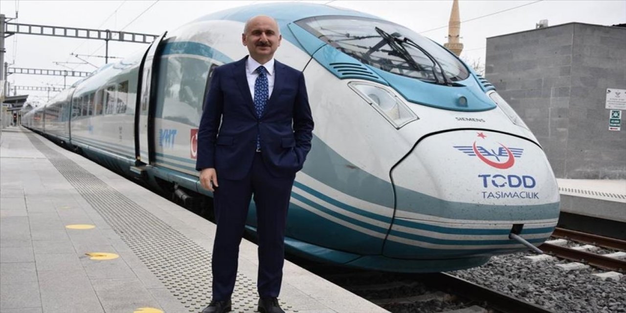 Ulaştırma Bakanı 'Konya-Karaman YHT hattı' için müjdeyi verdi