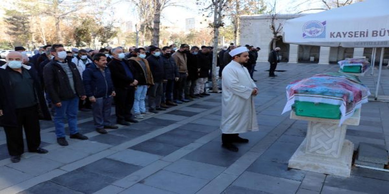 Kocası tarafından öldürülen genç kadın ile küçük kızı toprağa verildi