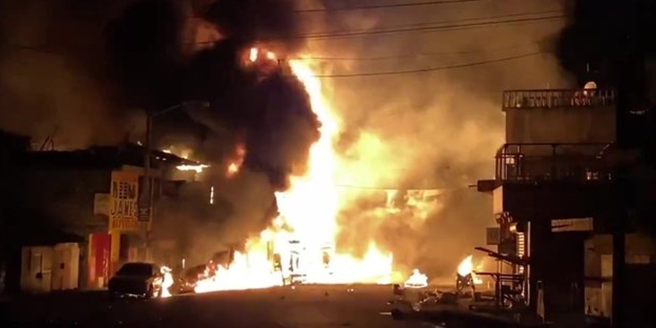 Akaryakıt kamyonu patladı! Ölü sayısı 60'ın üzerine çıktı