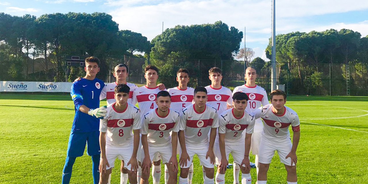 U17 Milli Takımı, Aspire Academy'i 8-0 yendi