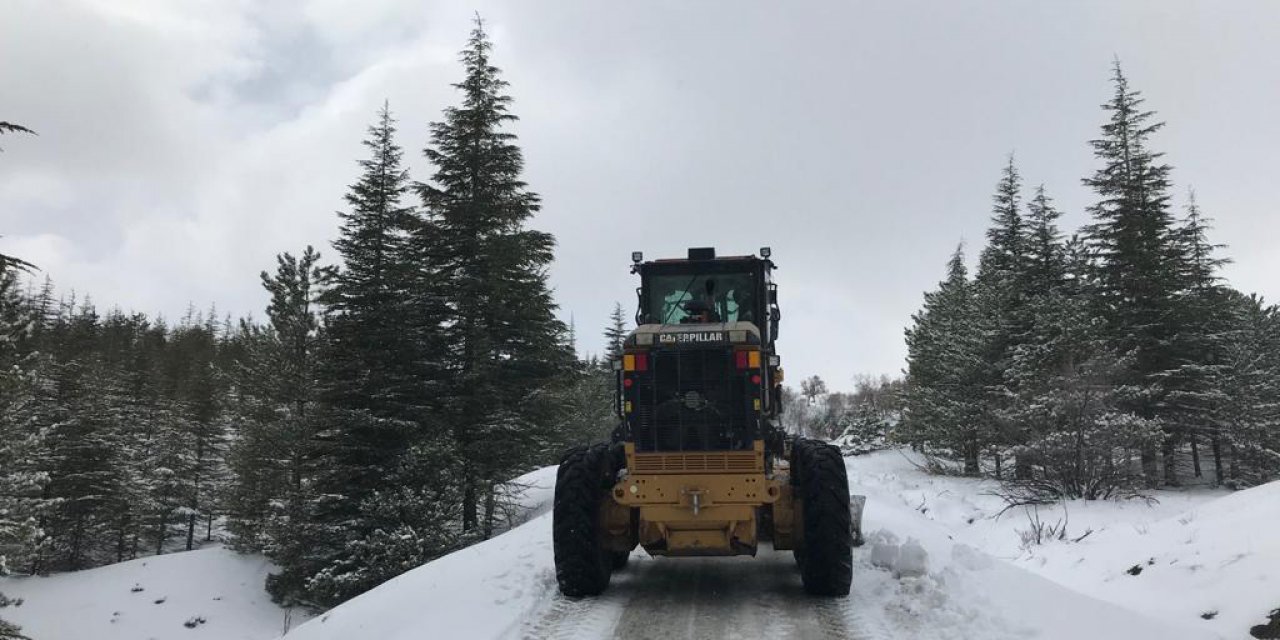 Meteoroloji'nin tahminiyle birlikte Konya'nın 31 ilçesinde alarma geçildi