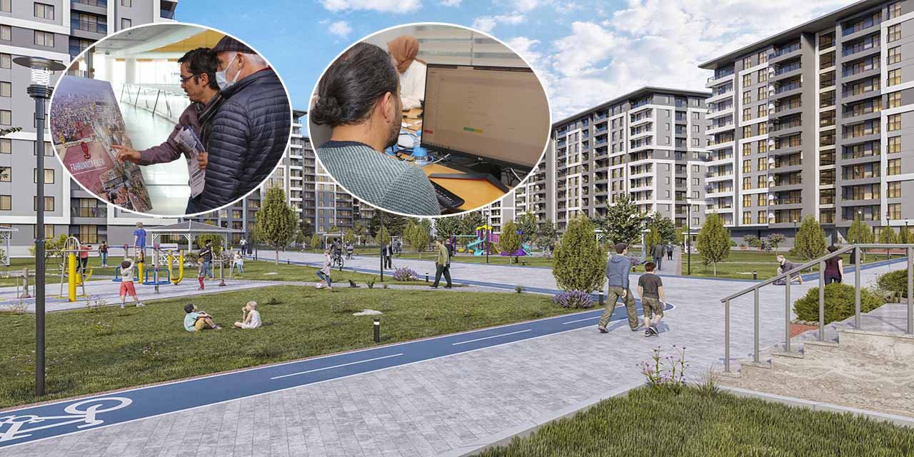 Meram Fahrünnisa Evleri için 59 bin 723 kişi başvuru yaptı