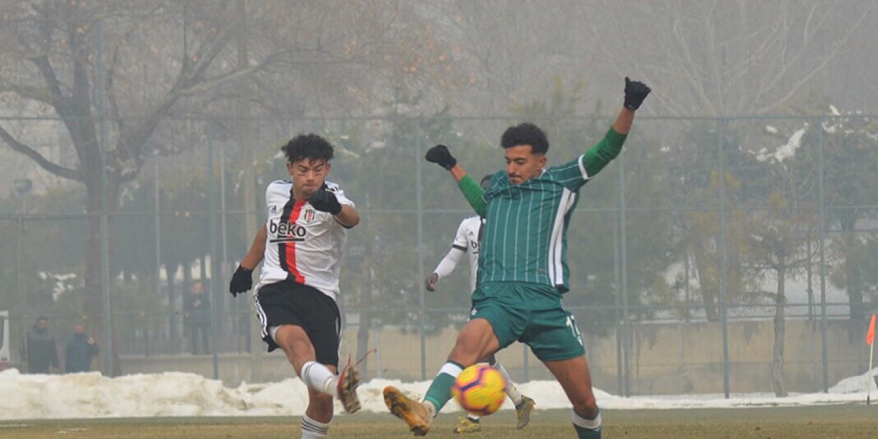 Konyaspor U19 takımı Beşiktaş ile berabere kaldı