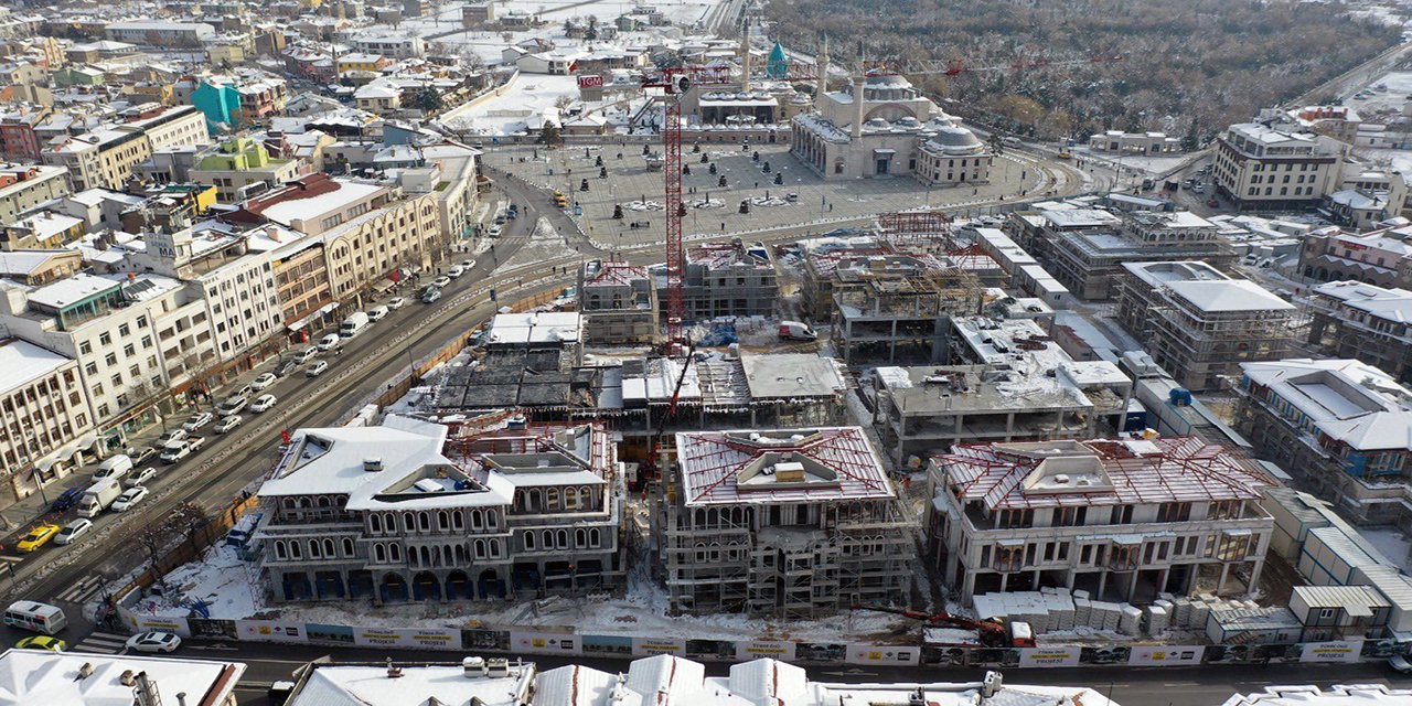Mevlana Çarşısı ve Altın Çarşı’da son durum! Altay ve Kılca inceleme yaptı