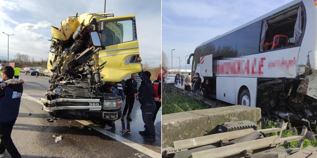 Anadolu Otoyolu'nda kaza: Çok sayıda yaralı var