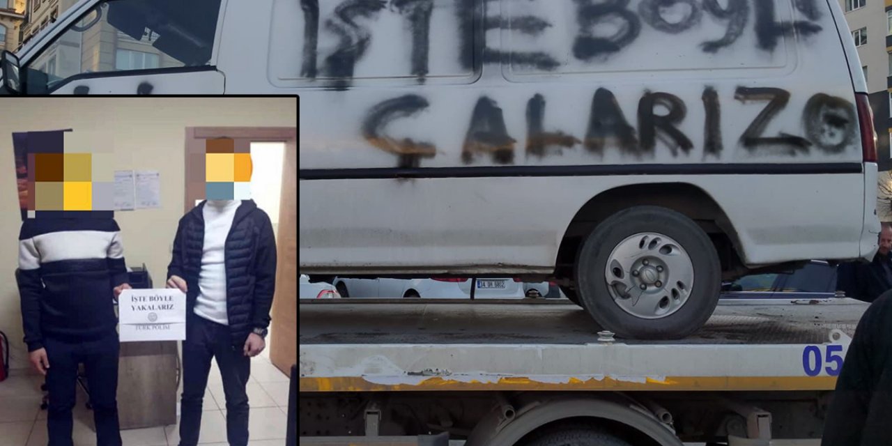 Hırsızlar “İşte böyle çalarız” notu bıraktı, cevabı polis böyle verdi