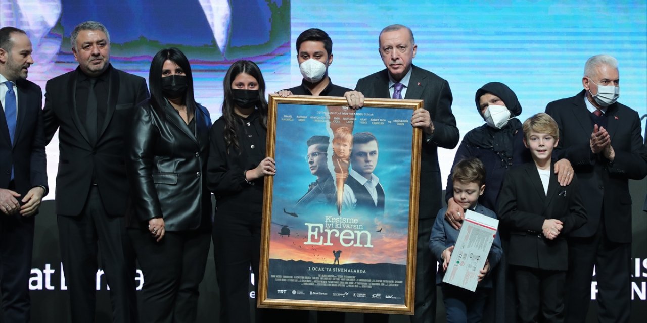Cumhurbaşkanı Erdoğan "Kesişme; İyi ki Varsın Eren" filmini izledi
