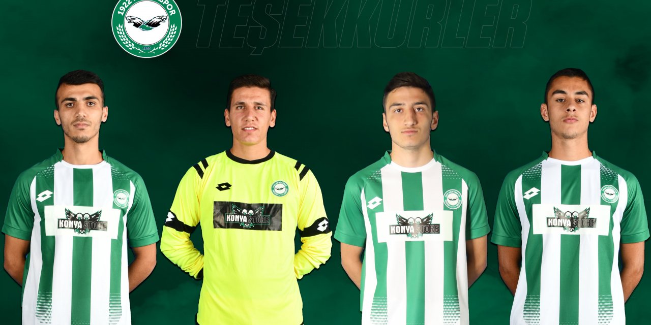 1922 Konyaspor’da 4 oyuncuyla yollar ayrıldı