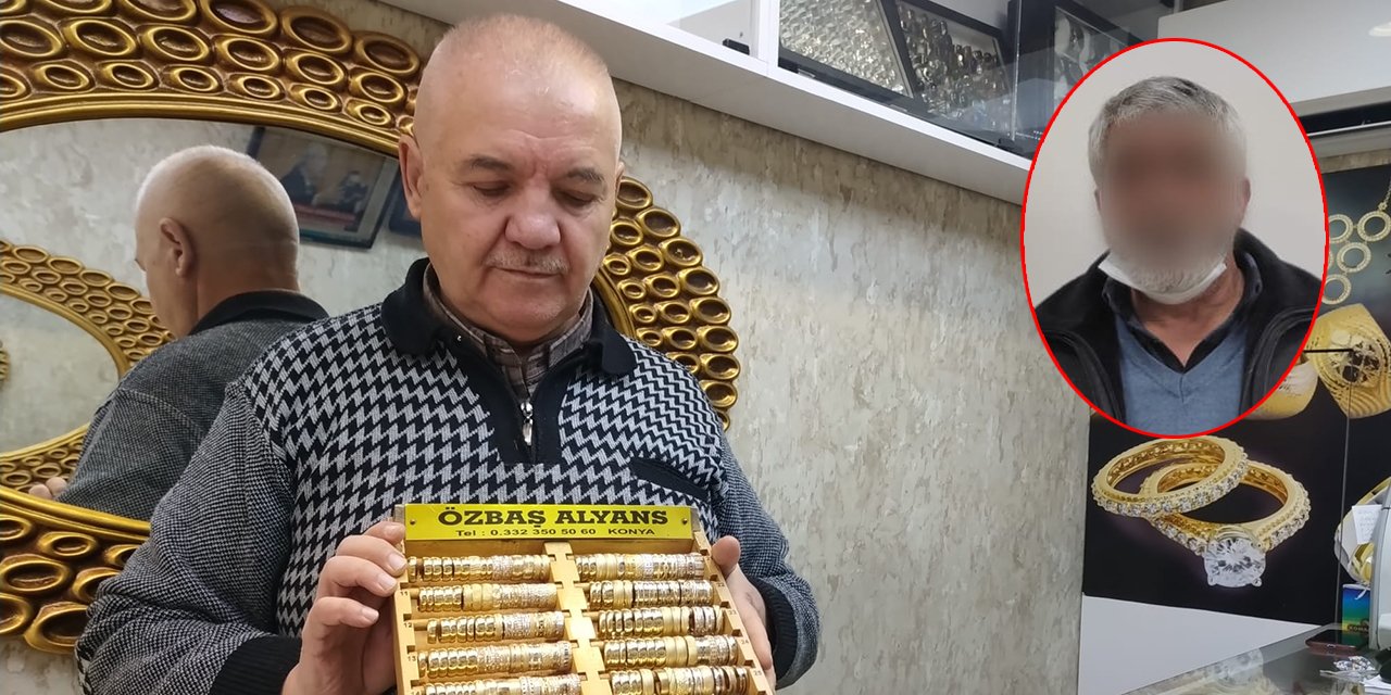 Konya’daki 1 milyon liralık pırlanta hırsızlığında yeni gelişme! Yakalandılar
