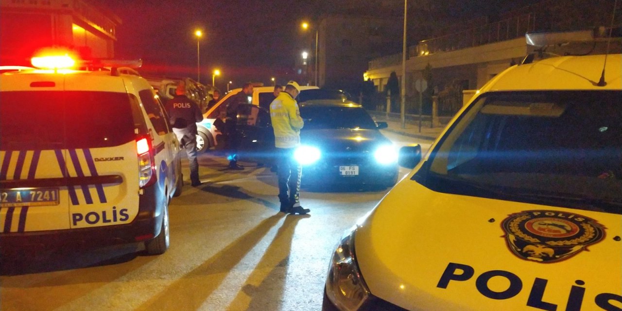Konya’da hareketli anlar! Alkollü sürücü kaçtı, polis kovaladı