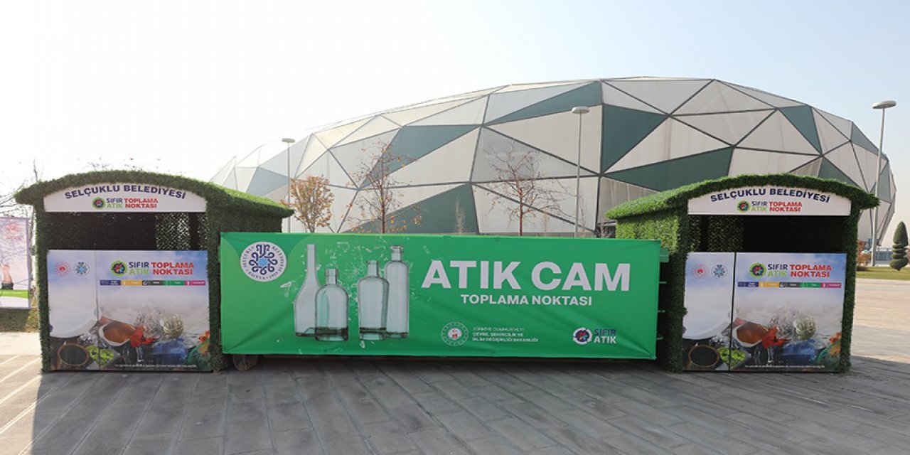 Konyaspor, 23 bin 215 şişeyi geri dönüşüme kazandırdı
