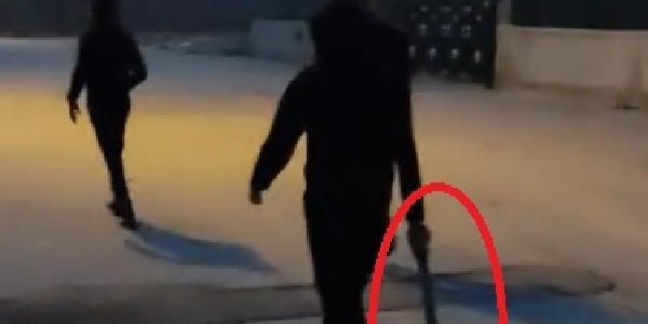 Silah ve sopalarla sokakta terör estiren Suriyeliler yakalandı