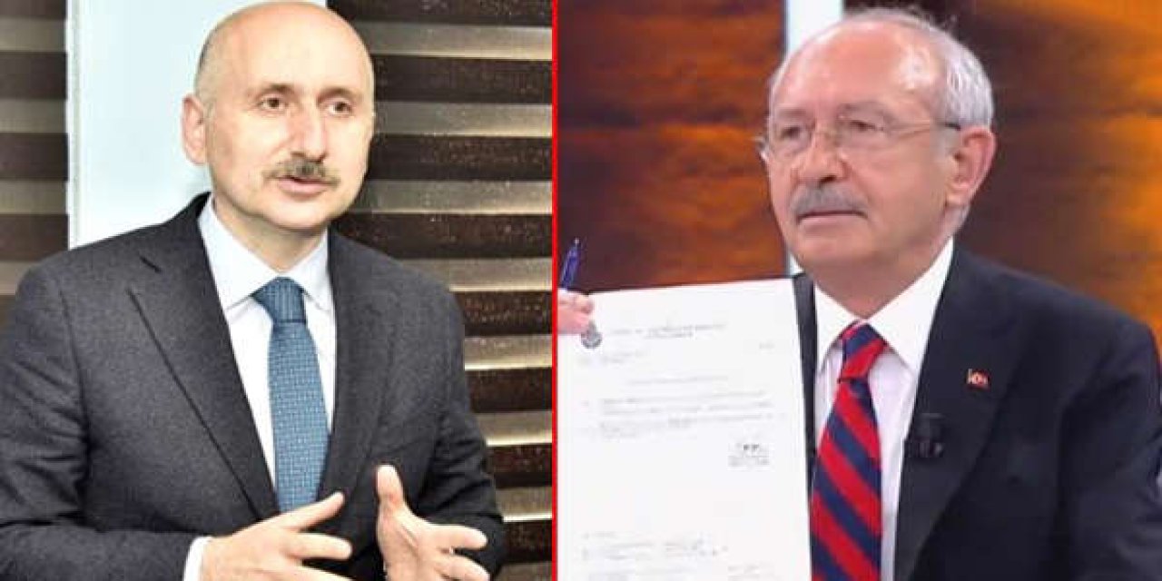Bakan Karaismailoğlu, canlı yayında CHP Genel Başkanı Kılıçdaroğlu'na yanıt verdi