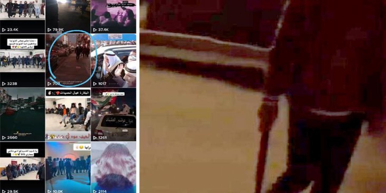 Ellerinde sopalarla yürüyen Suriyelilerin görüntüsü şehri karıştırdı