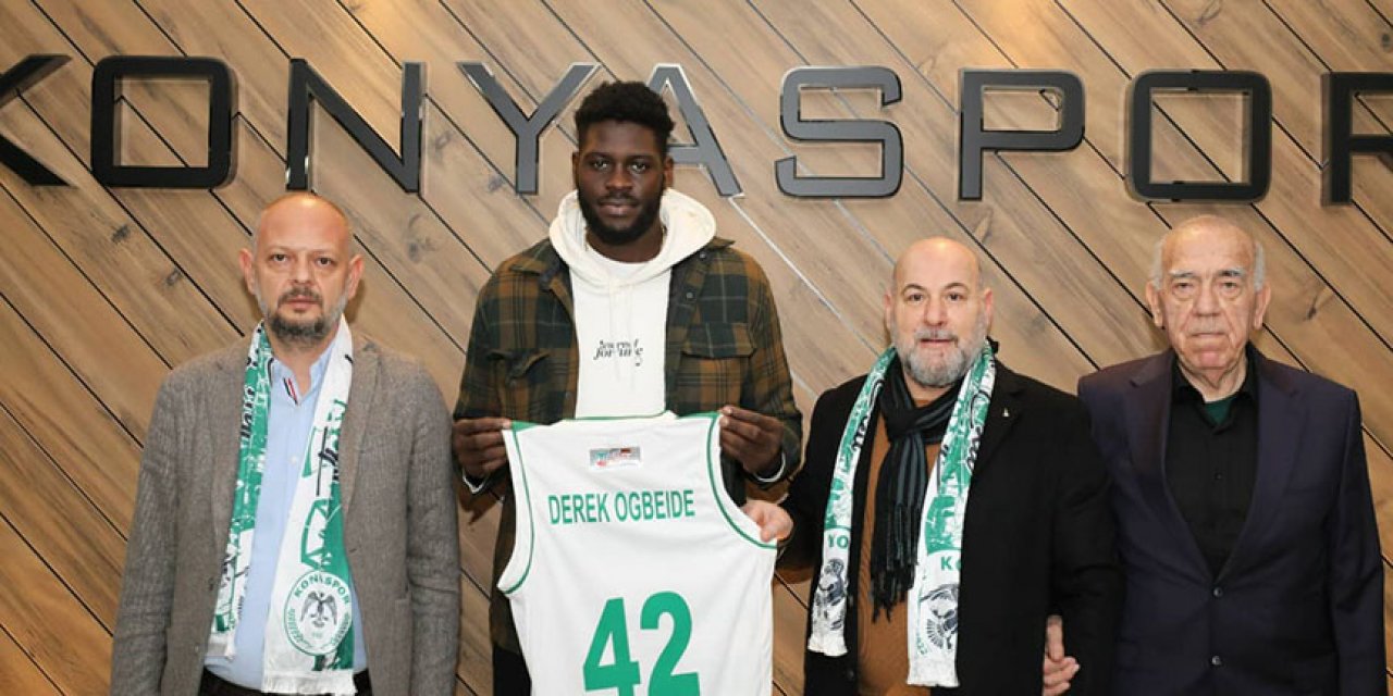 Derek Ogbeide Beysu Konyaspor'da