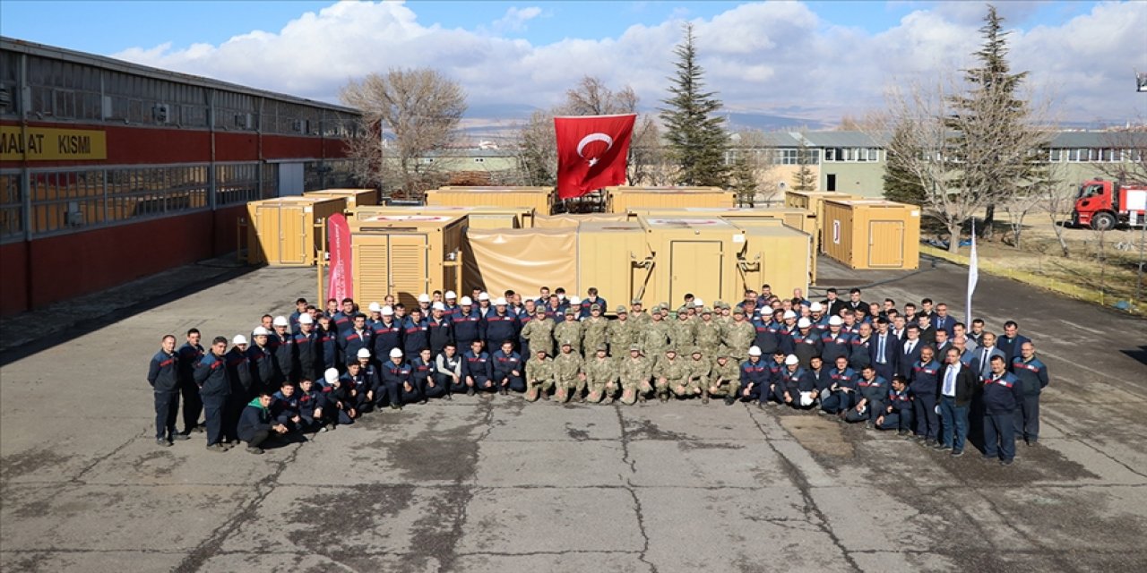 TSK'dan NATO standartlarında 30 dakikada kurulabilen seyyar sahra hastanesi