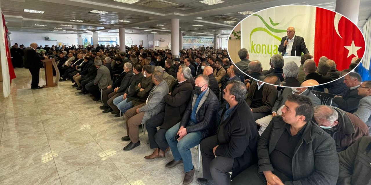 Başkan Erkoyuncu Çumra Şeker’de çiftçilerle bir araya geldi