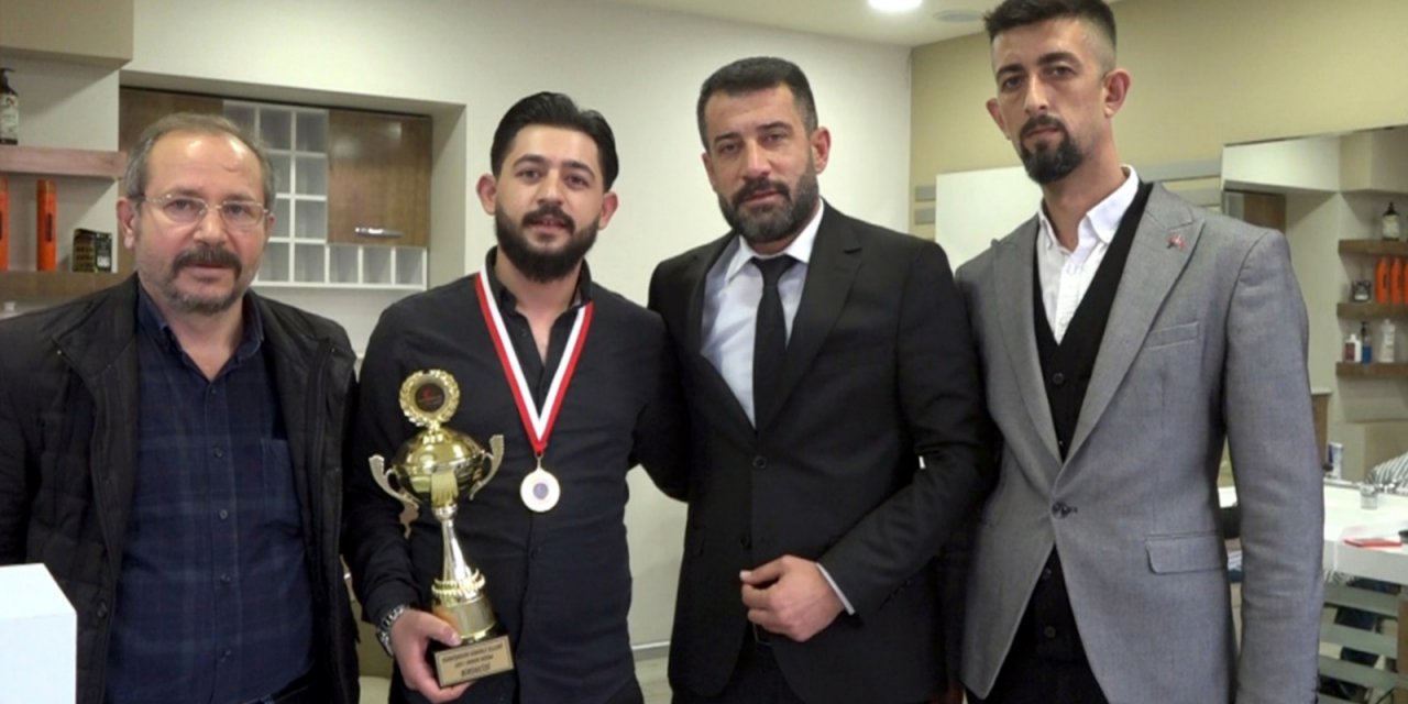 Türkiye Şampiyonu Öz’e Ahmet Ateş’ten ziyaret