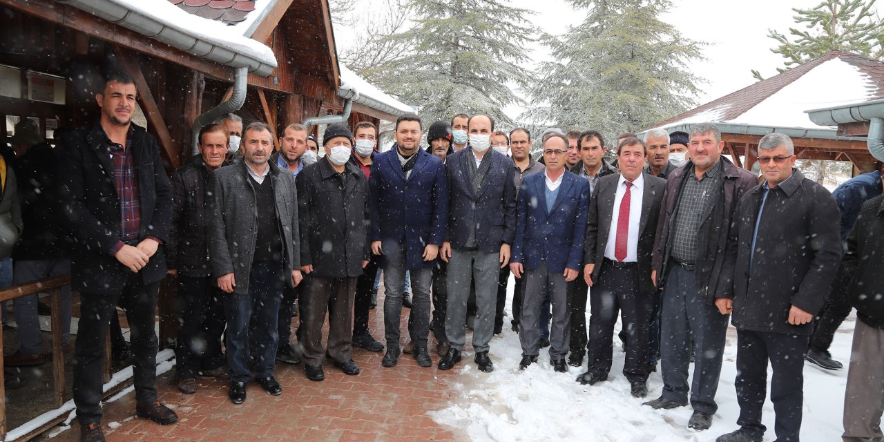 Başkan Altay, üreticilerin bereket sevincine ortak oldu