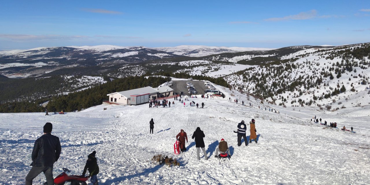 Konya hafta sonu burada! Aladağ Kayak Merkezi kış turizminin yeni gözdesi