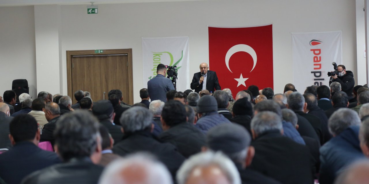 Başkan Erkoyuncu: Konya Şeker'e küs çiftçi kalmayacak