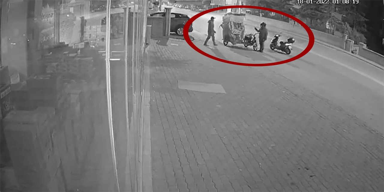 Bulduğu ineğin başında nöbet tutmuştu! Konyalı esnaf bu kez hırsıza müdahale etti