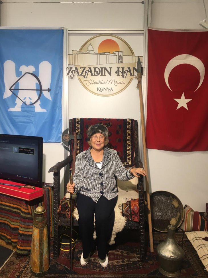 Uluslararası fuarda Zazadın Hanı Kervansarayına ilgi büyük oldu