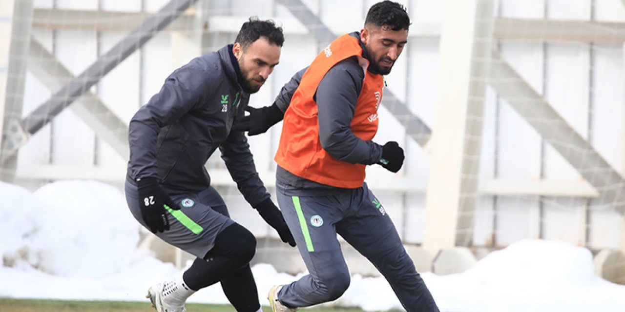 Konyaspor taktik çalıştı