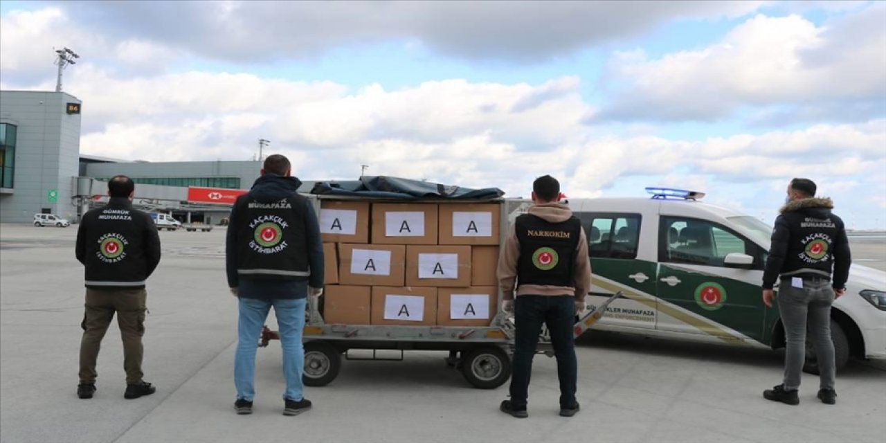 Gümrük muhafaza ekipleri başarılı bir uyuşturucu operasyonuna imza attı