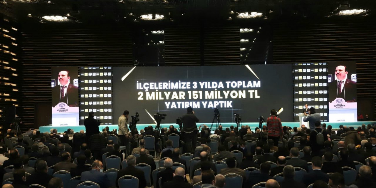 Başkan Altay: 3 yılda ilçelerimize 2 milyar 151 milyon lira yatırım yaptık