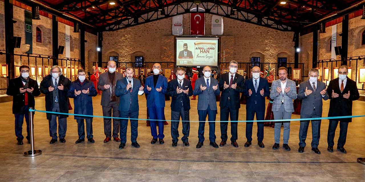 Meram'da Sultan Abdülhamid Han anısına anlamlı sergi