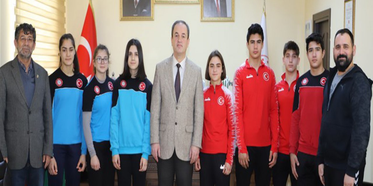 Sporculardan Şahin’e ziyaret