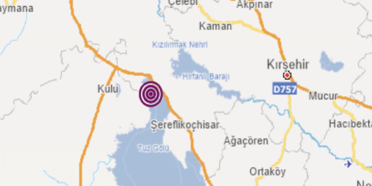 Konya Kulu’da deprem